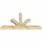 Ekena Millwork Richland Rough Sawn Timber Gable Bracket, Douglas Fir, 84"W x 45"H x 6"D x 6"F, 13/12 Pitch GBW084X45X0606RIC00RDF - alternate 5